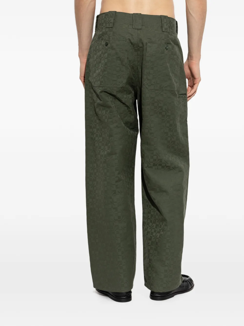 Kenzo Broek met monogram Groen