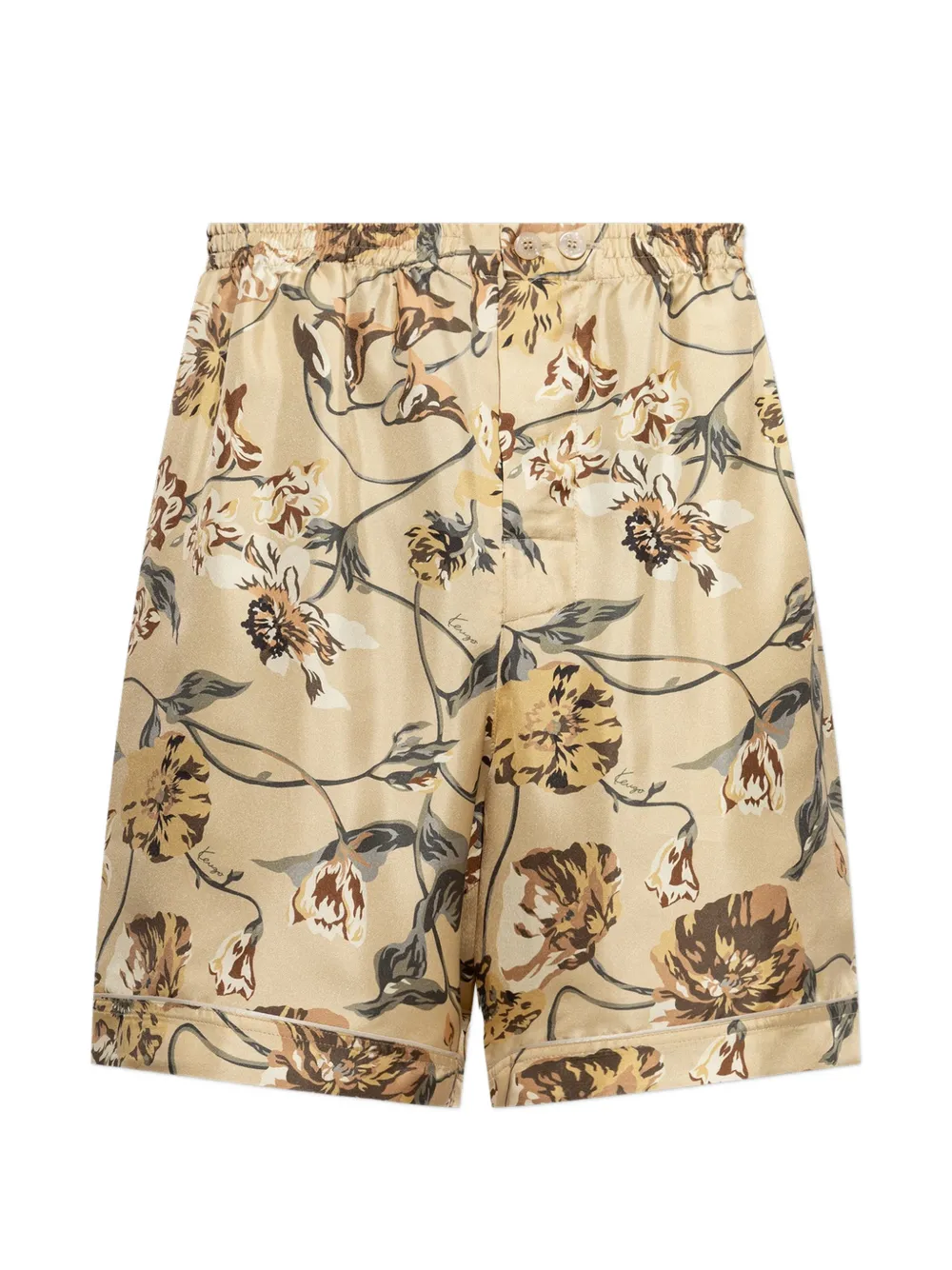 Kenzo floral-motif shorts