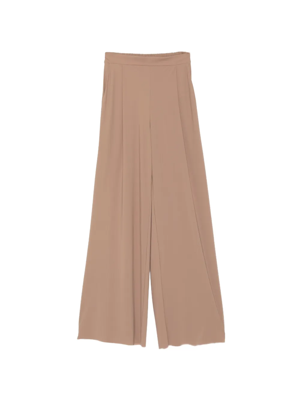 Amazuìn Pleated Palazzo Pants In Neutrals