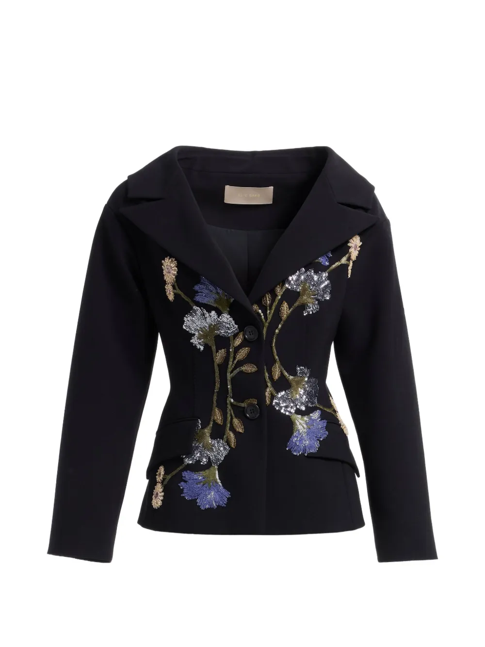 Elie Saab embellished-details fitted jacket
