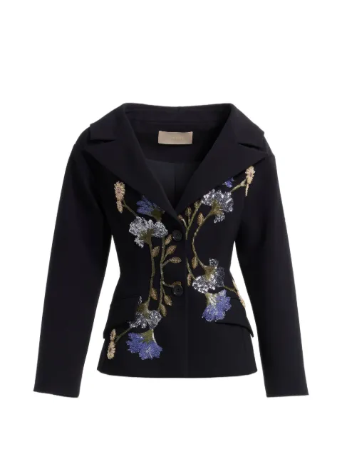 Elie Saab embellished-details fitted jacket