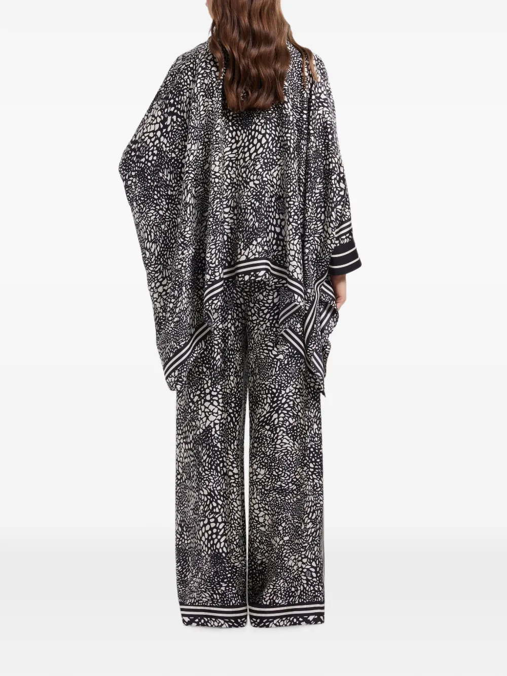 Elie Saab Overhemd met print Zwart
