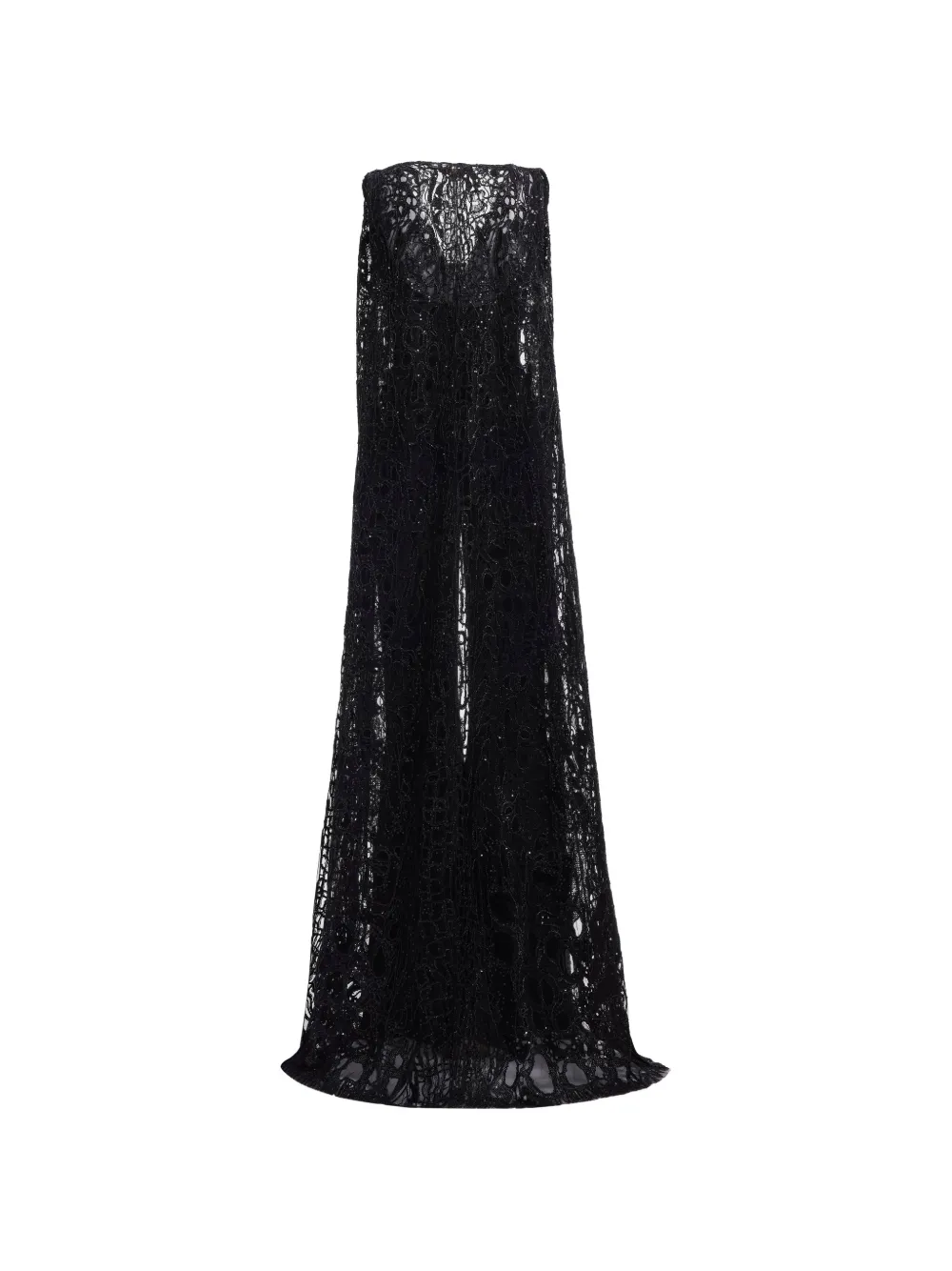 Elie Saab Jumpsuit met geborduurde pailletten Zwart