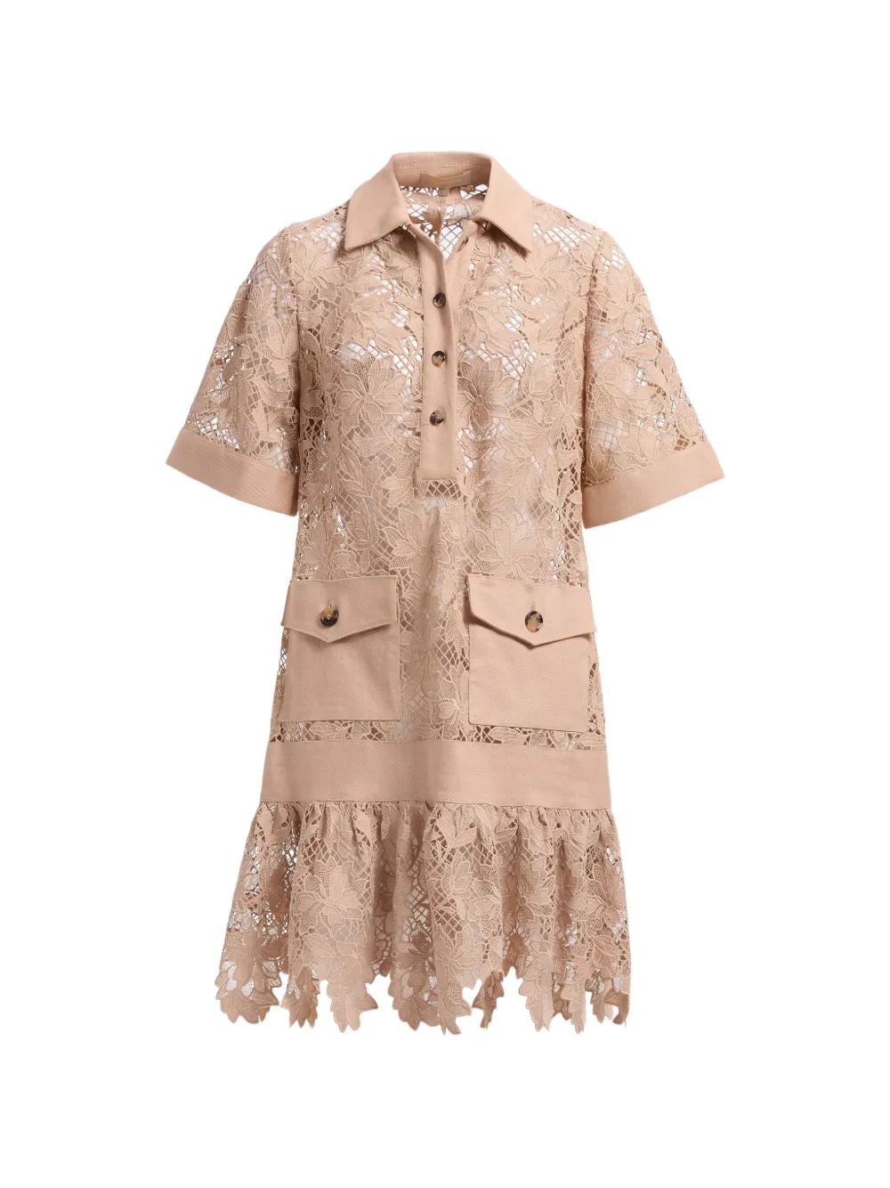 Elie Saab ruffled mini dress