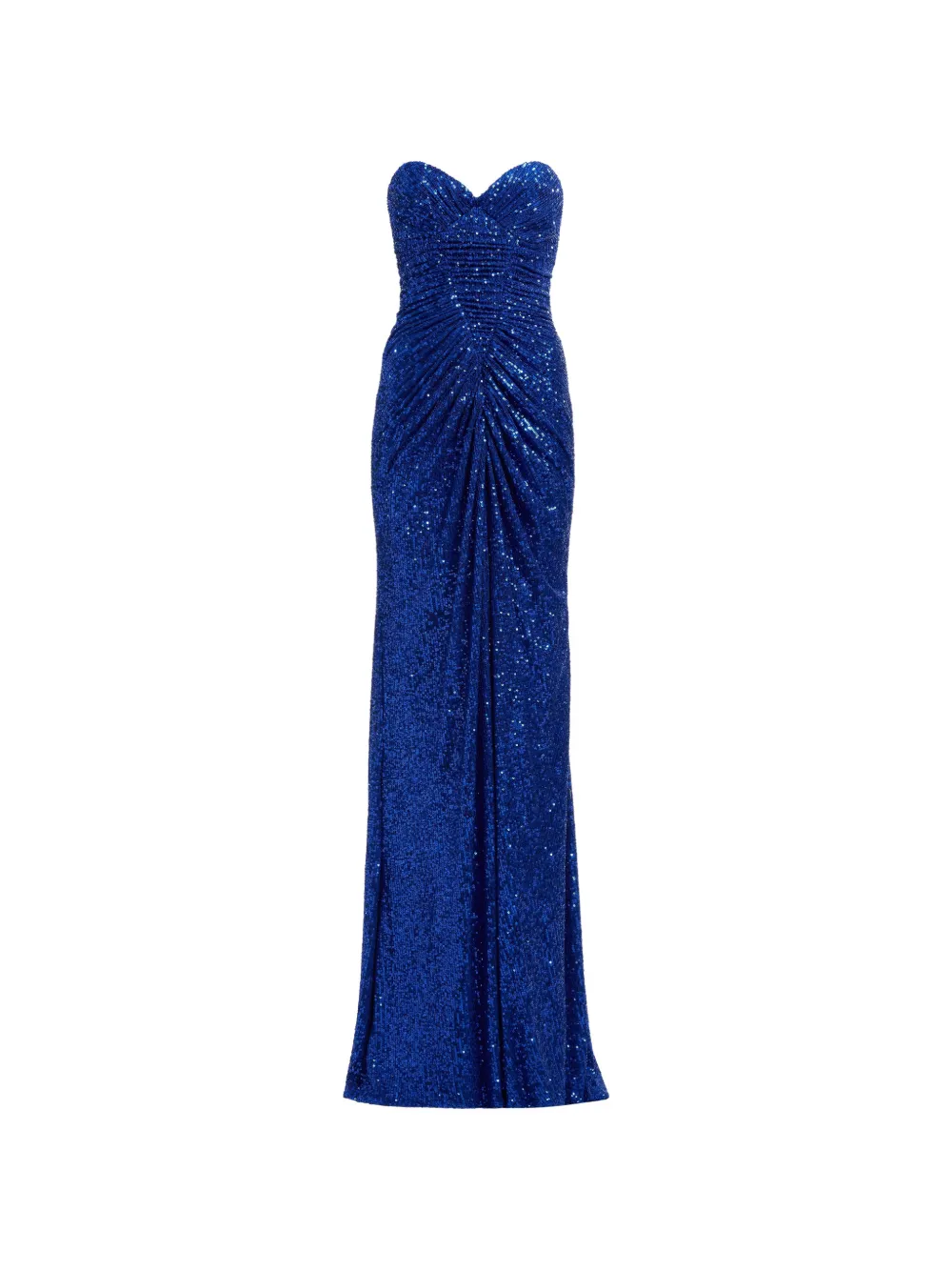 Elie Saab sequin-embellished draped maxi dress