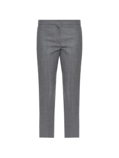 Alexander McQueen pantalones de lana con pinzas