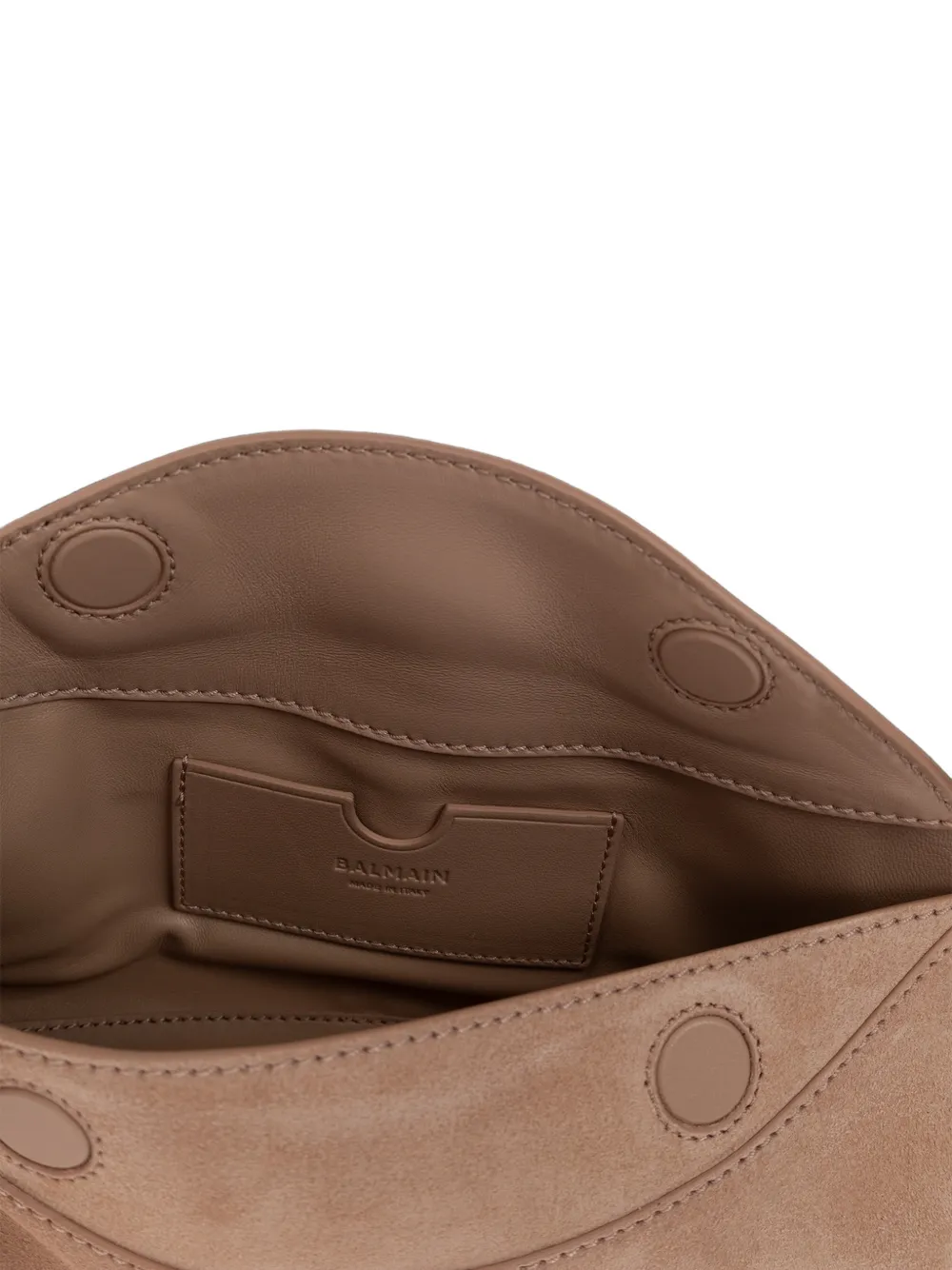 Balmain Kleine 64-83 suède schoudertas Roze