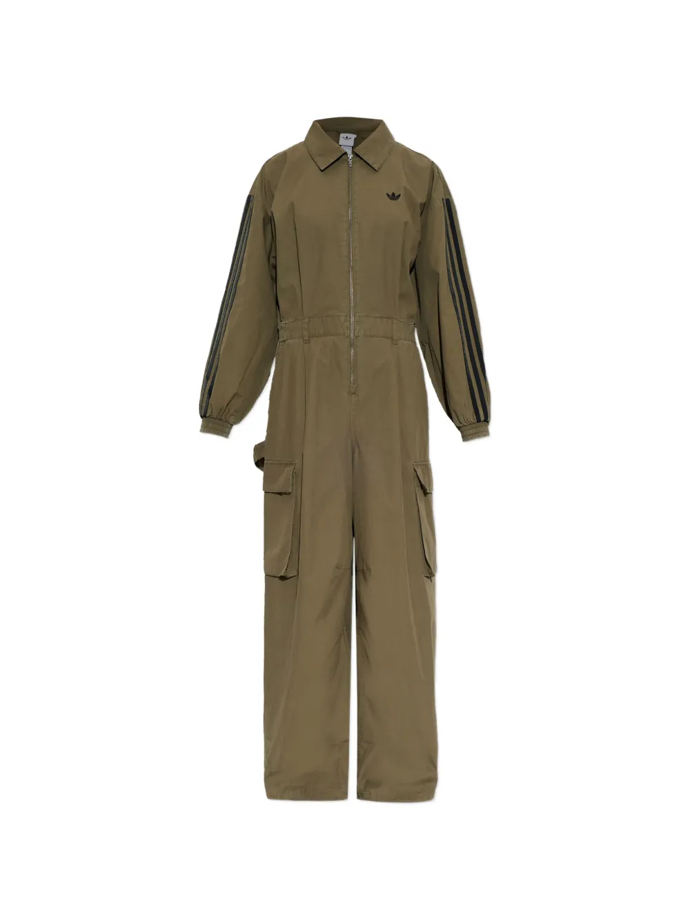 adidas Jumpsuit mit Logo - Grün