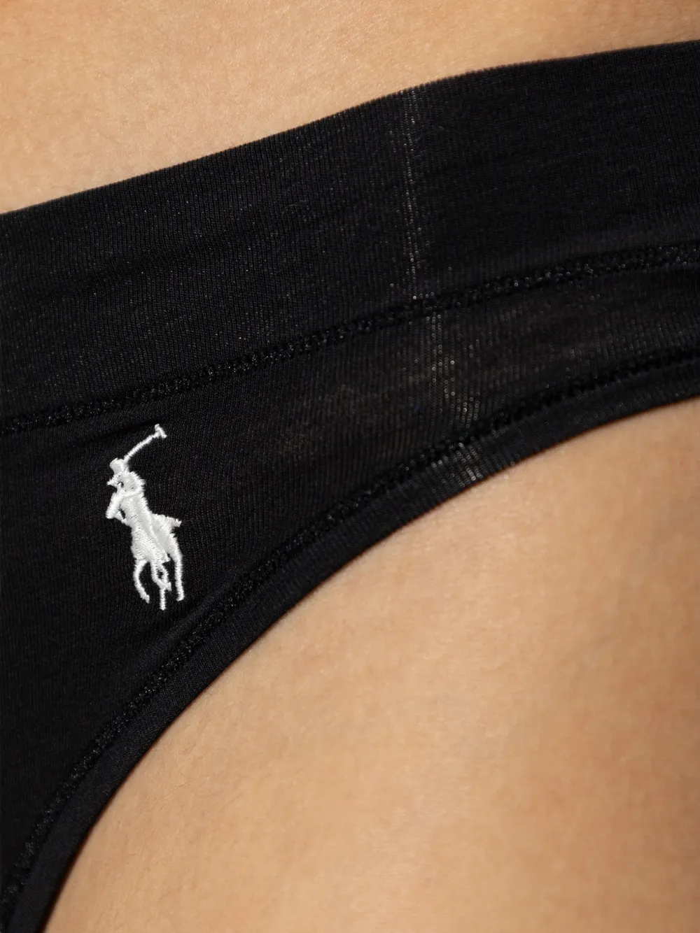 Polo Ralph Lauren Slip met logo Zwart