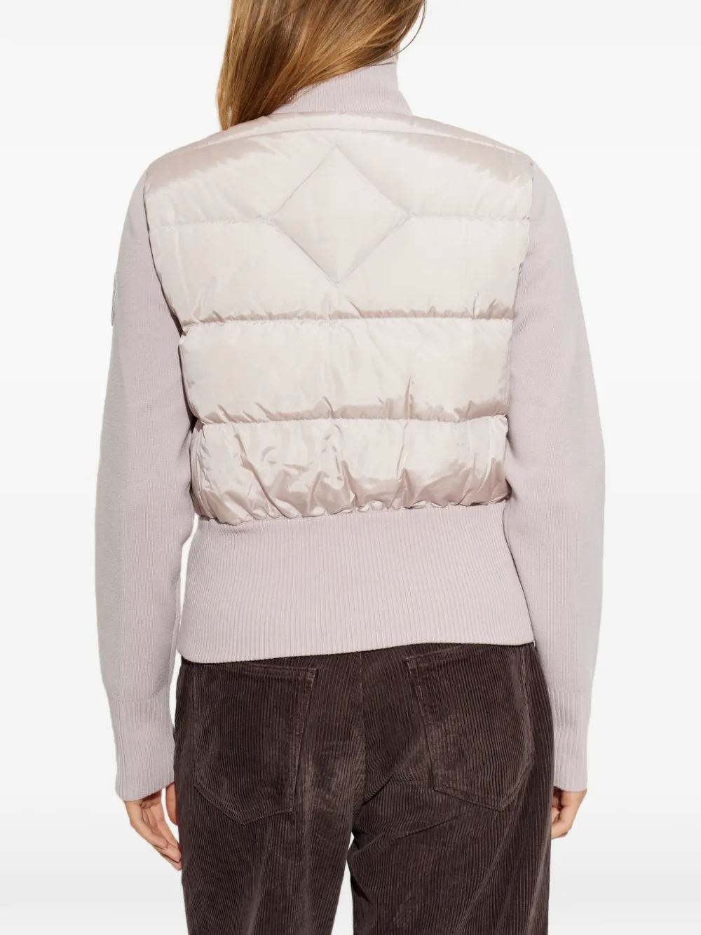 Canada Goose Hybridge Wide Quilt gewatteerd vest Roze