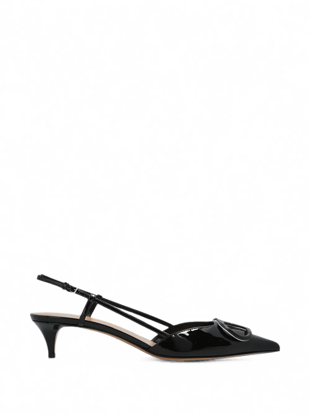 Valentino Garavani Pumps VLogo con cinturino posteriore - Nero