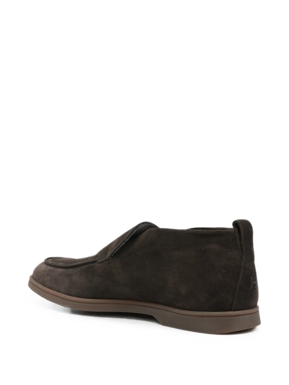 Henderson Baracco suede slip-on loafers Bruin
