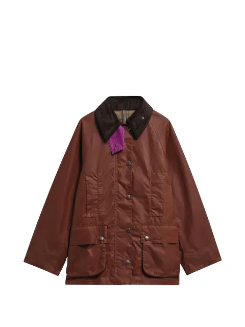 Barbour x Paul Smith Beaufort waxed-cotton jacket