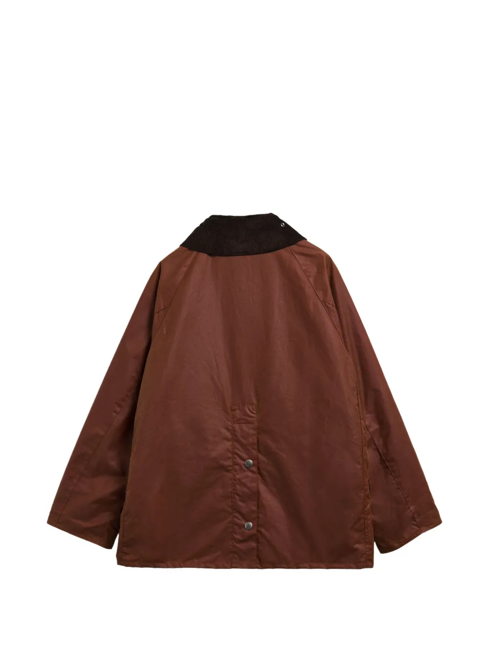 Barbour x Paul Smith Beauford jas van gewaxte katoen met ribfluwelen kraag Bruin