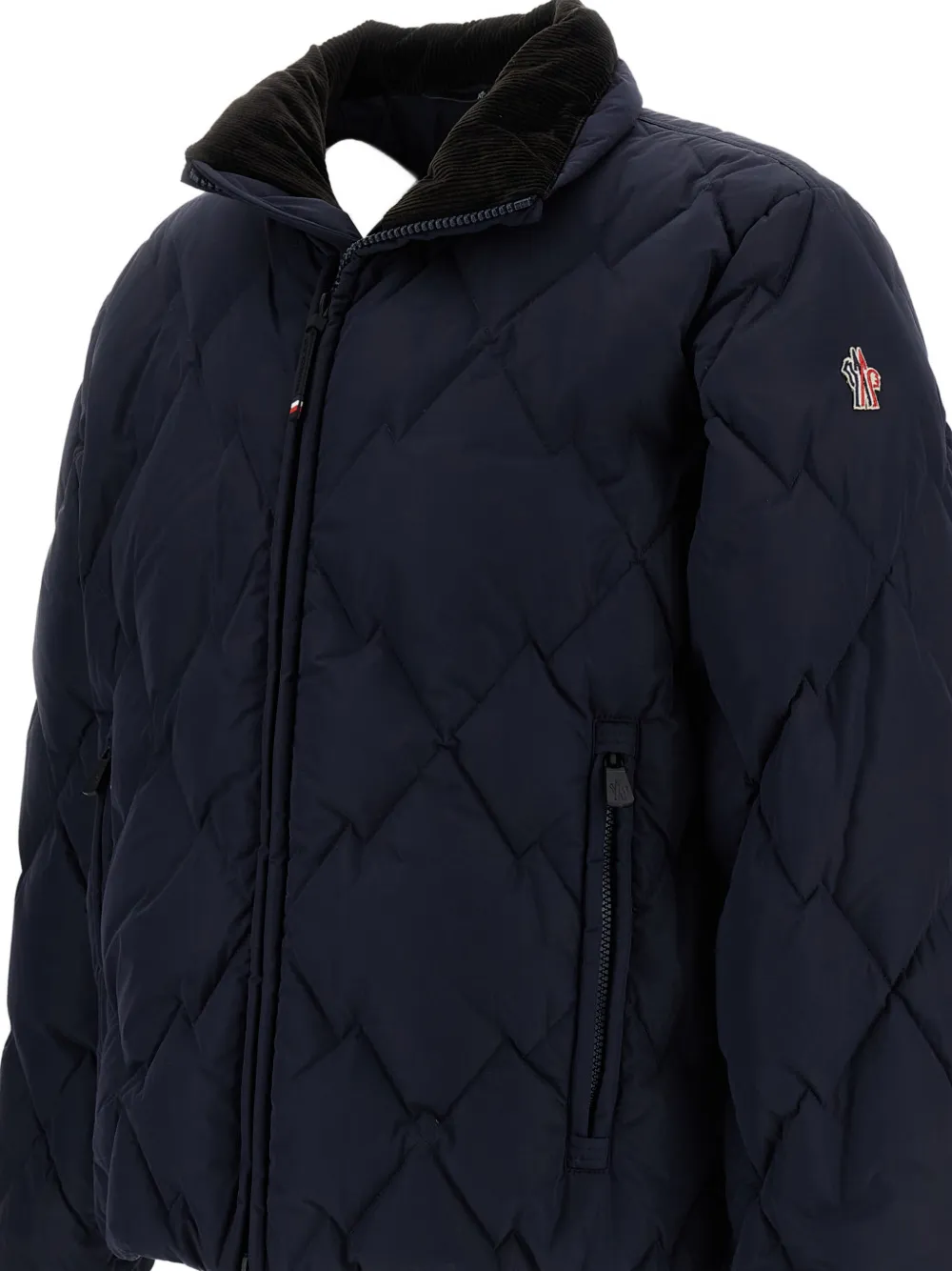Moncler Grenoble Gewatteerd jack Blauw