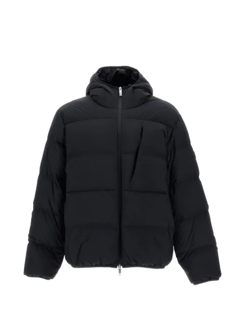 Moncler hooded quilted jacket