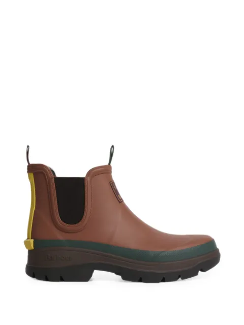 Barbour x Paul Smith waterproof rubber Chelsea boots