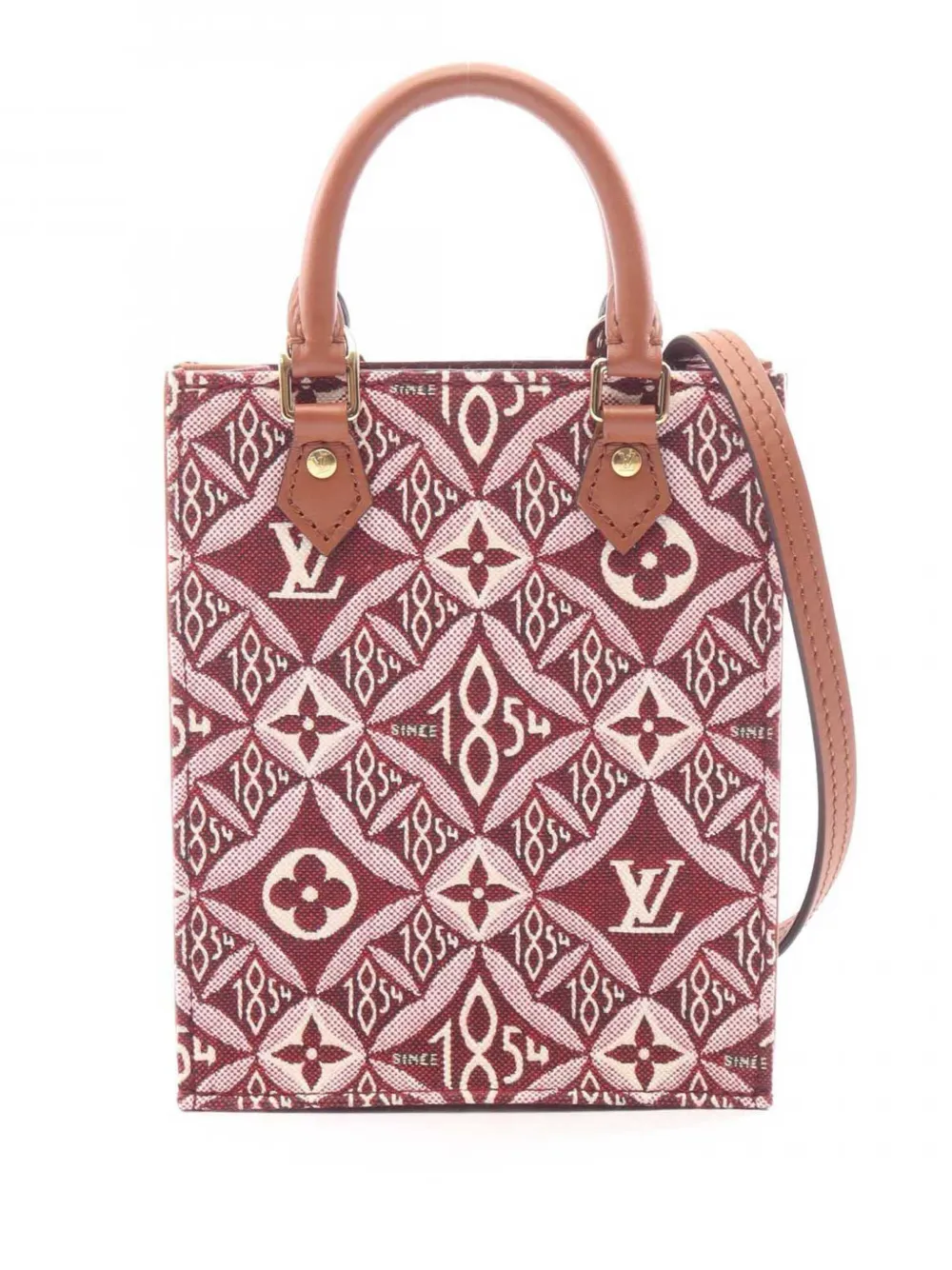 Louis Vuitton Pre-Owned 2020 Since 1854 Petit Sac Plat satchel - Rosso