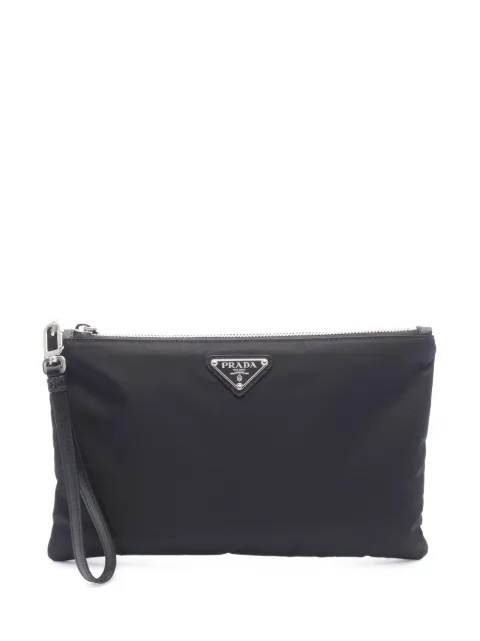 Prada Pre-Owned 2013-2026 Re Nylon Wristlet clutch bag