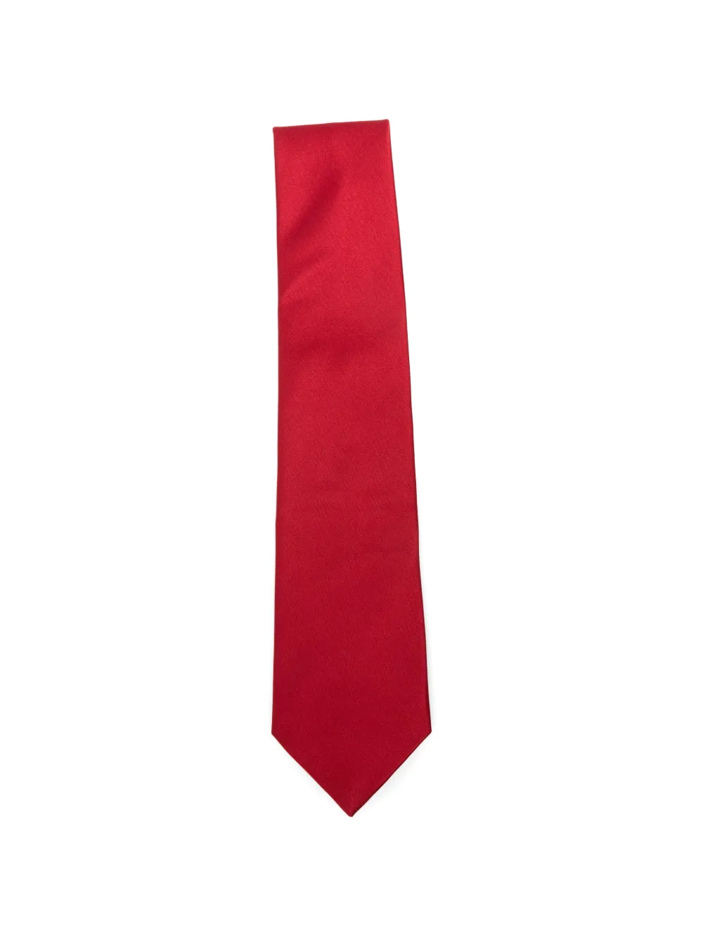 Errico Formicola satin-finish tie - Rosso