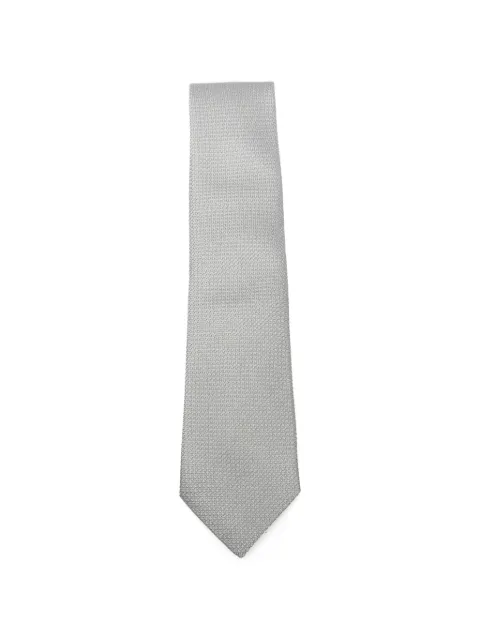 Errico Formicola micro-patterned silk tie