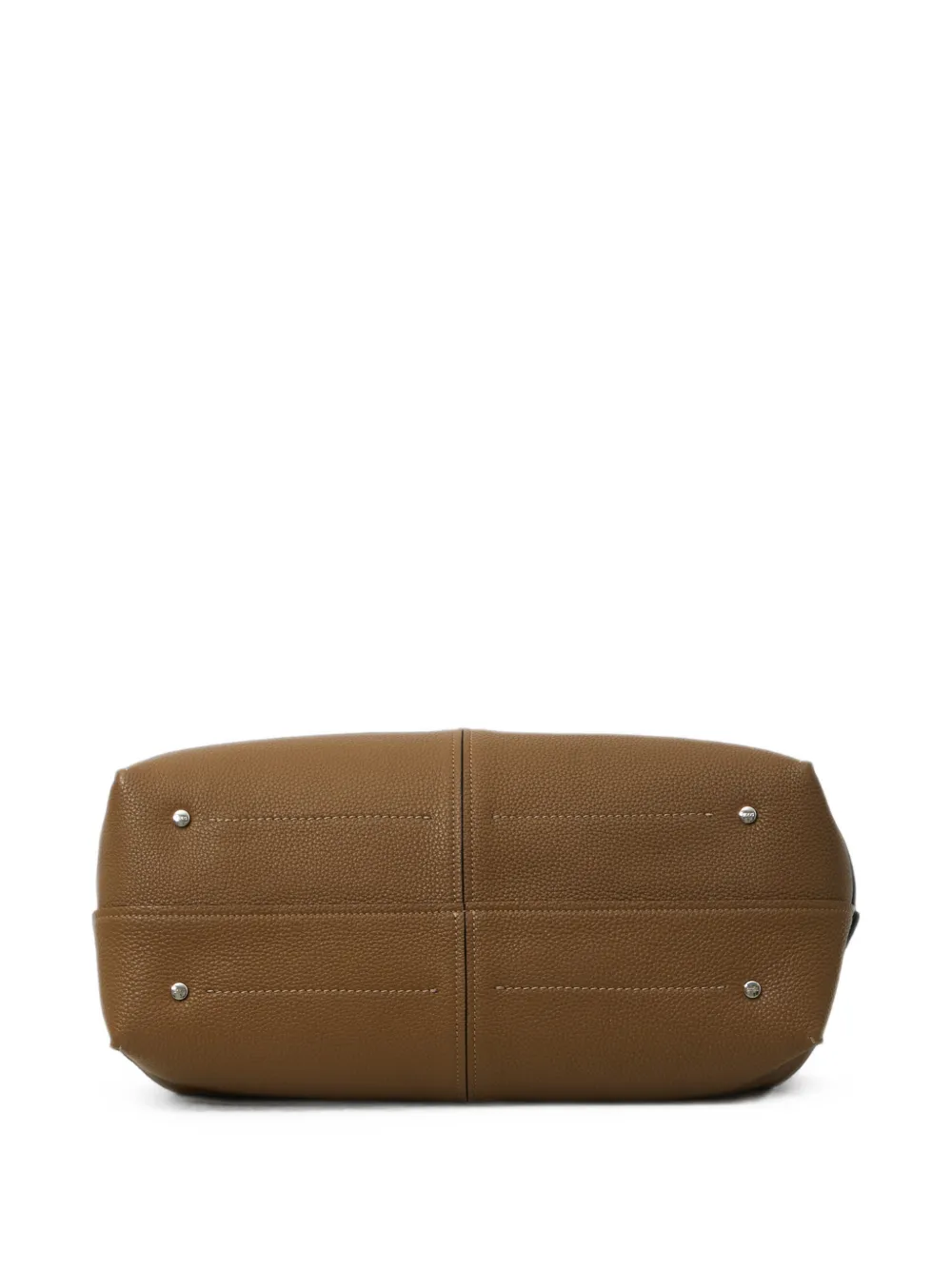 Tod's Shopper van gehamerd leer Bruin