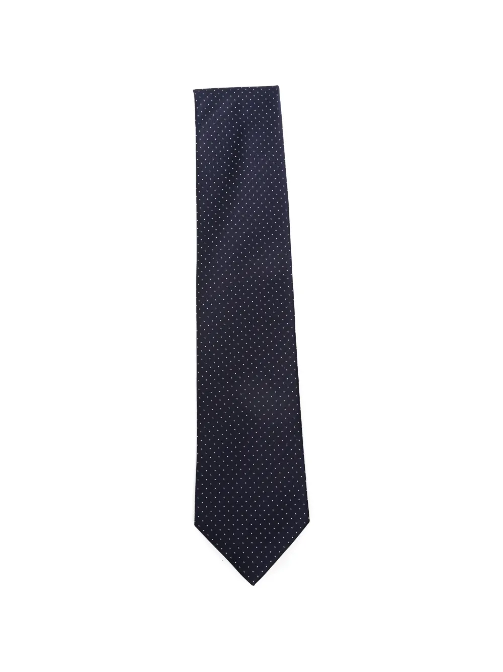 Errico Formicola polka-dot silk tie - Blu