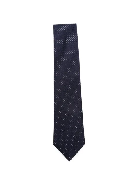 Errico Formicola polka-dot silk tie