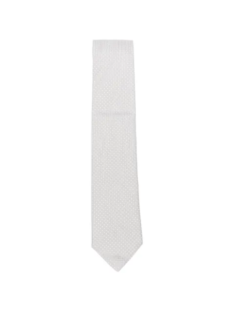 Errico Formicola polka-dot silk tie