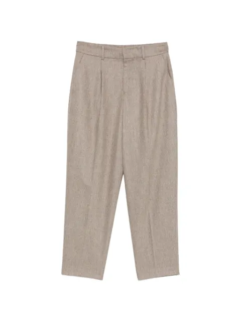 PT Torino pantalones de lana con pinzas