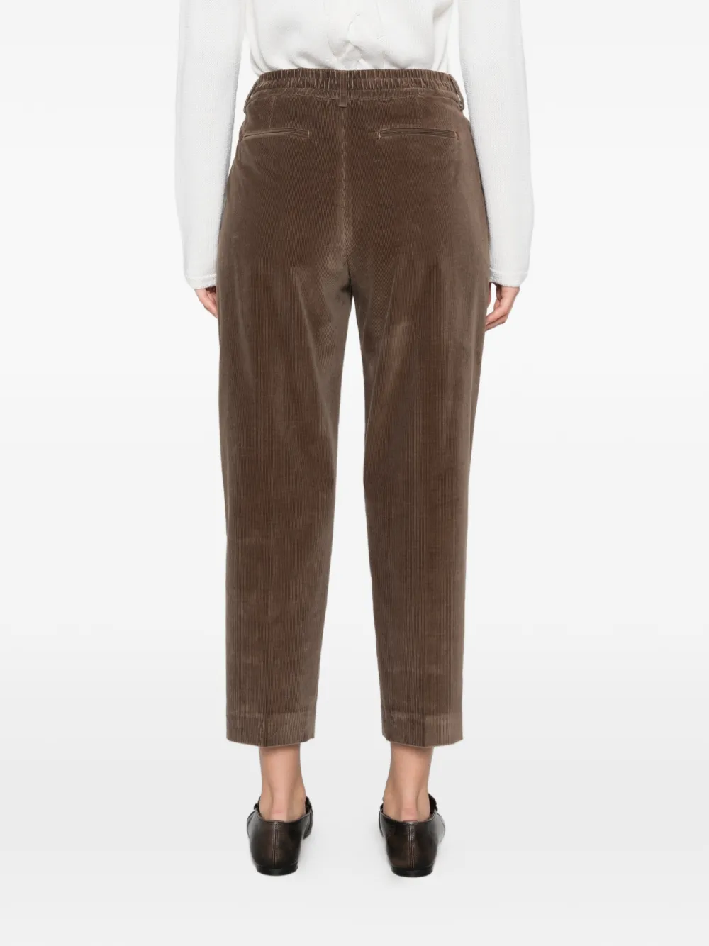 PT Torino Ribfluwelen broek Bruin