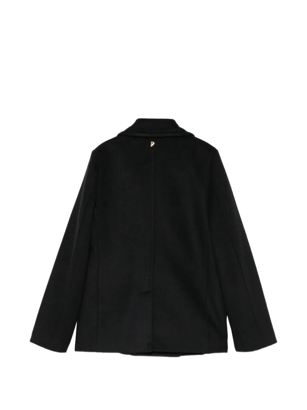 DONDUP Sailorjas met dubbele rij knopen Zwart