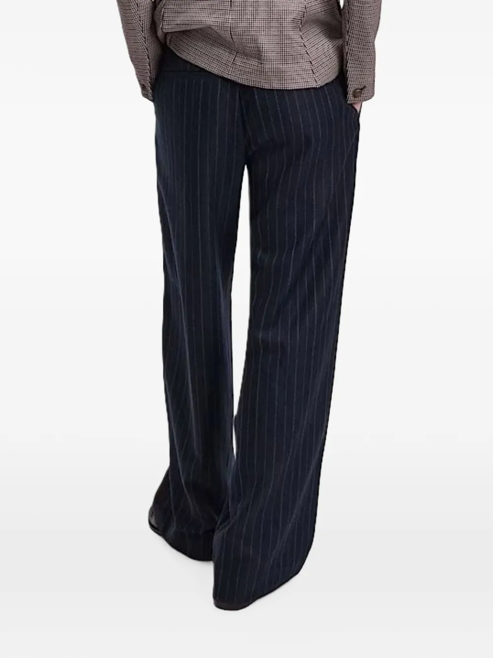 rag & bone Lawrence broek met krijtstreep Blauw