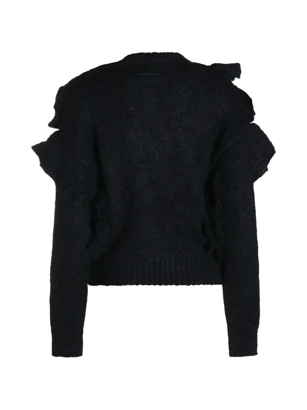 Elisabetta Franchi Trui met ruches Zwart