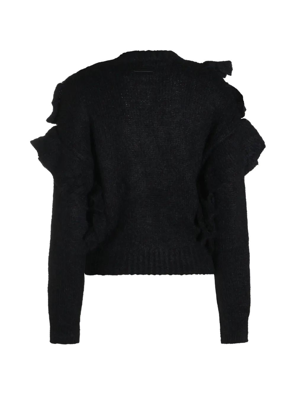 Elisabetta Franchi Trui met ruches Zwart