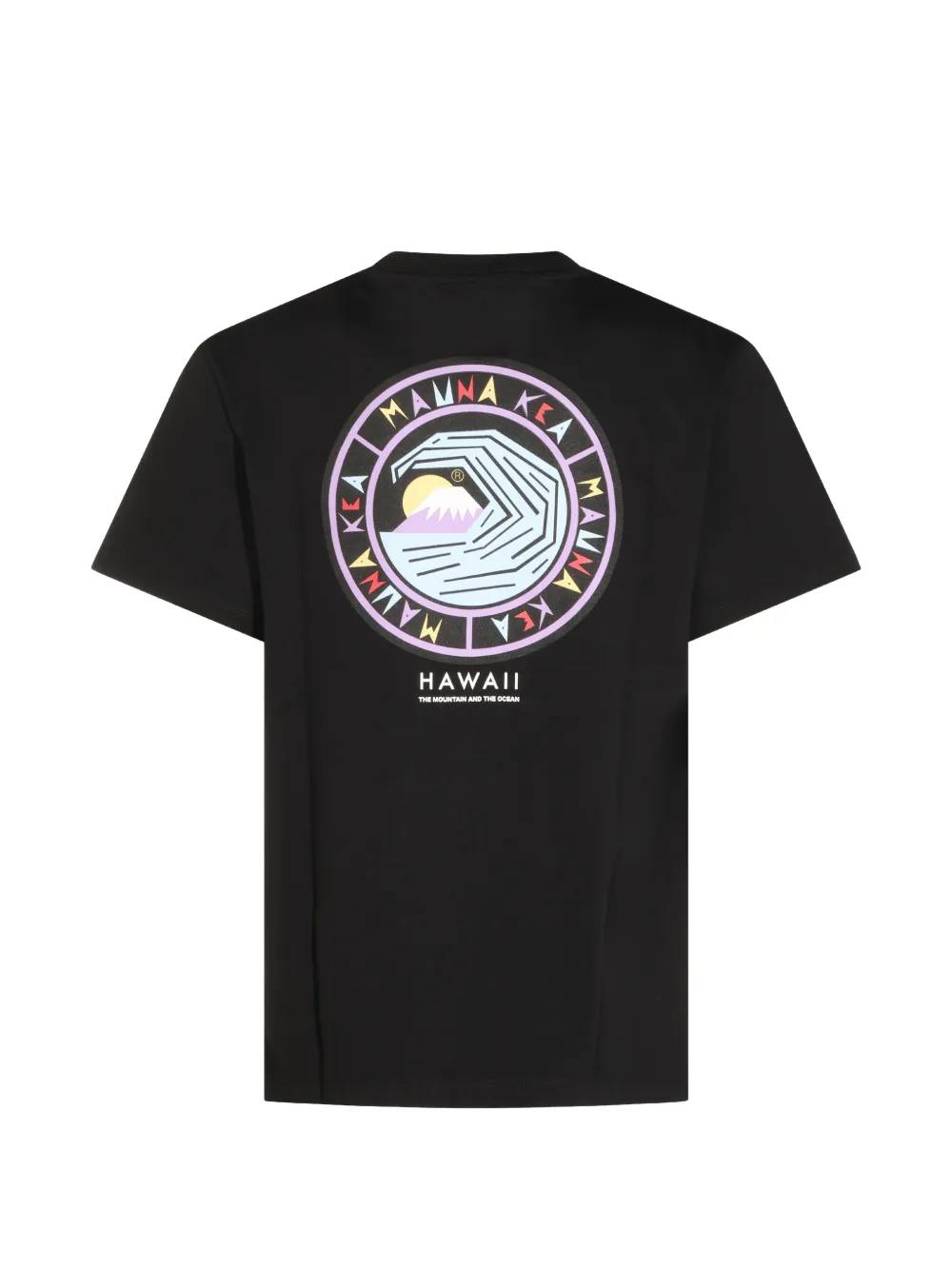 Mauna Kea T-shirt met logopatch Zwart