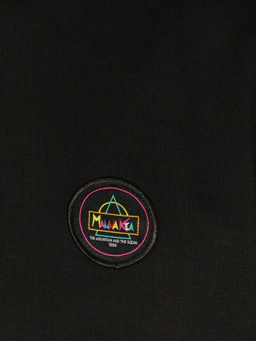 Mauna Kea T-shirt met logopatch Zwart