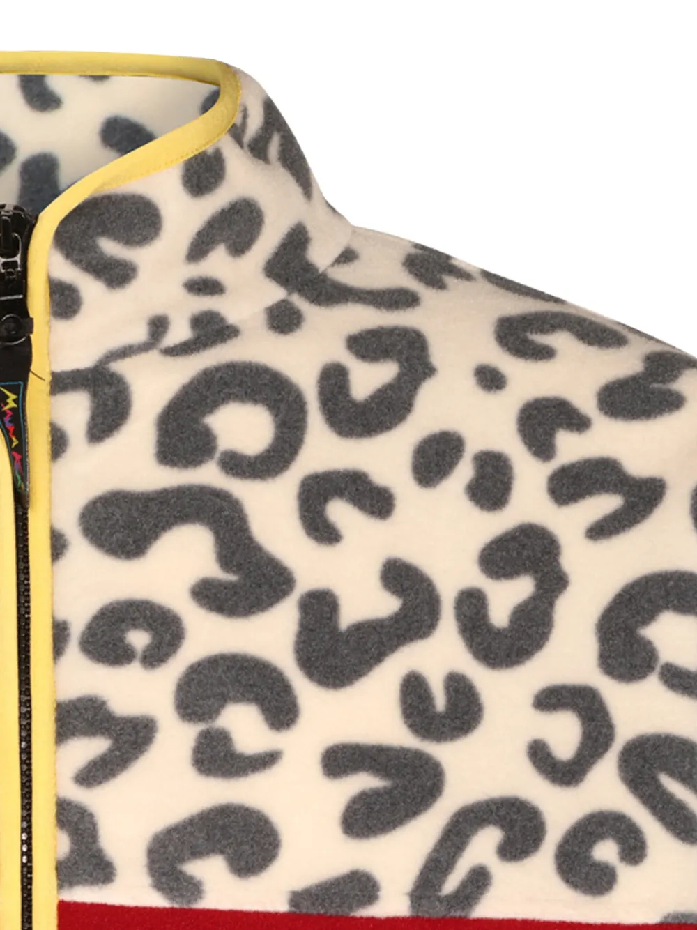 Mauna Kea Jack met luipaard-print en colourblocking Zwart