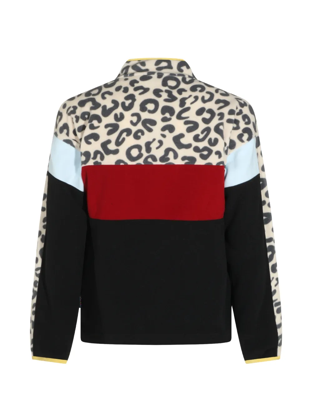 Mauna Kea Jack met luipaard-print en colourblocking Zwart