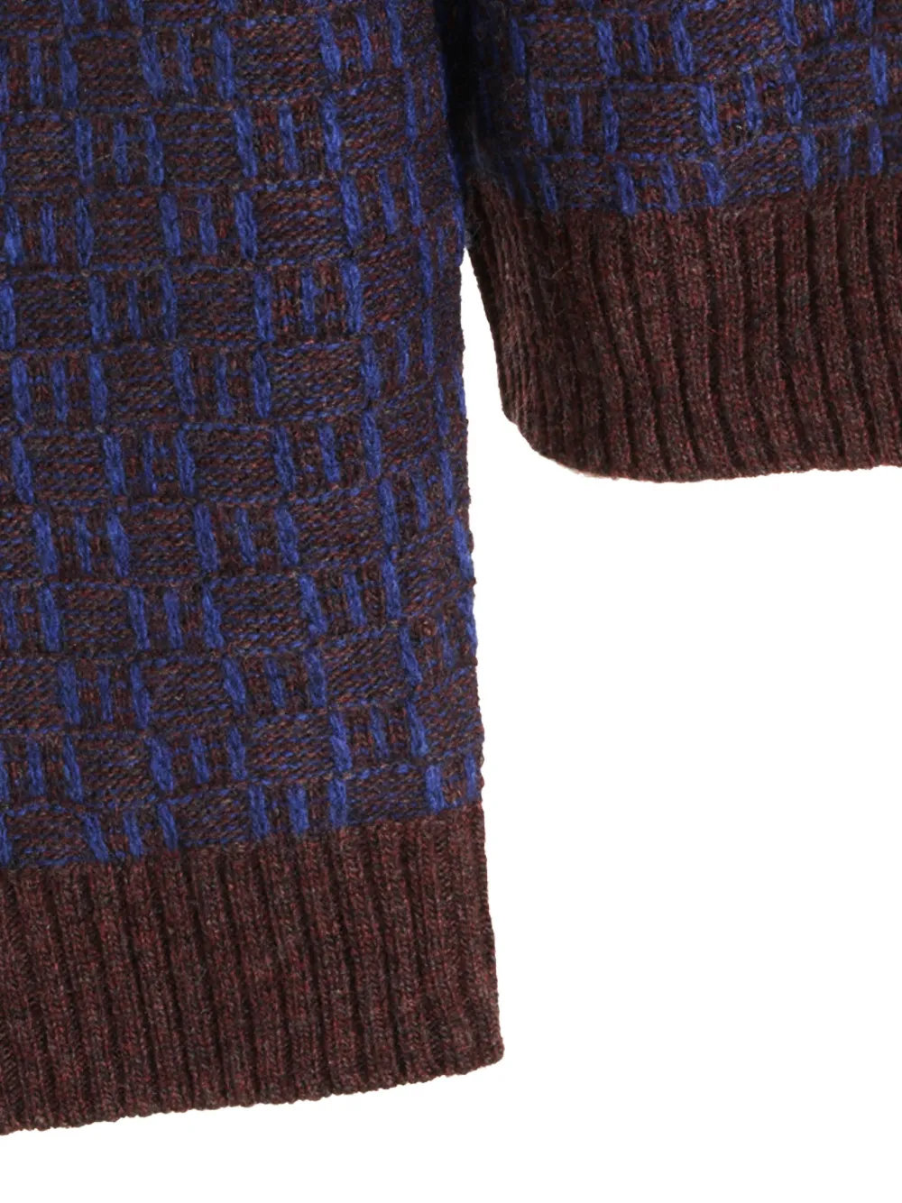 NN07 Thor geruit button-up vest Paars