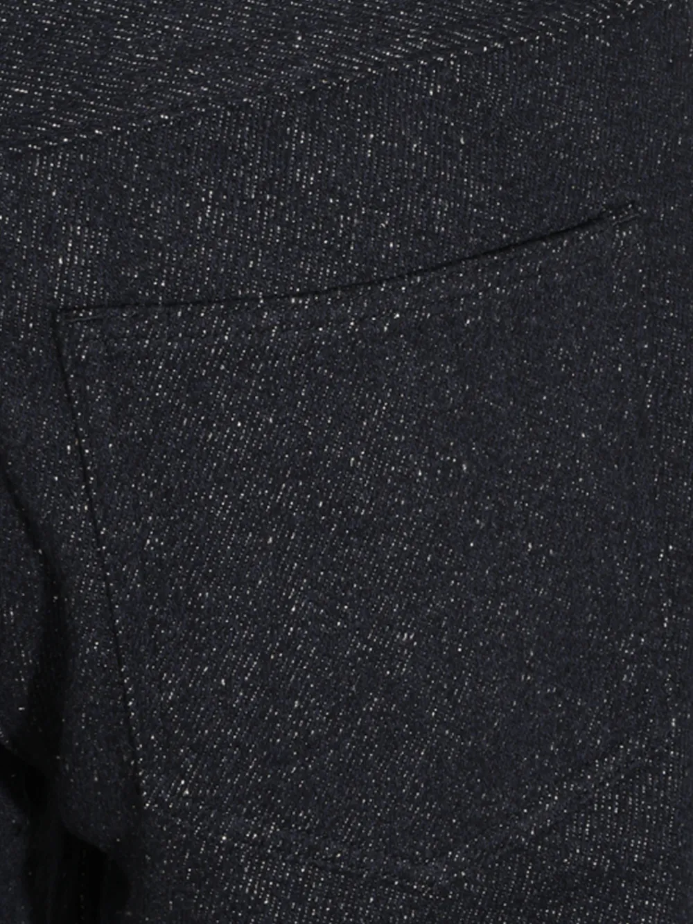 Auralee Jeans met gedraaid garen Blauw