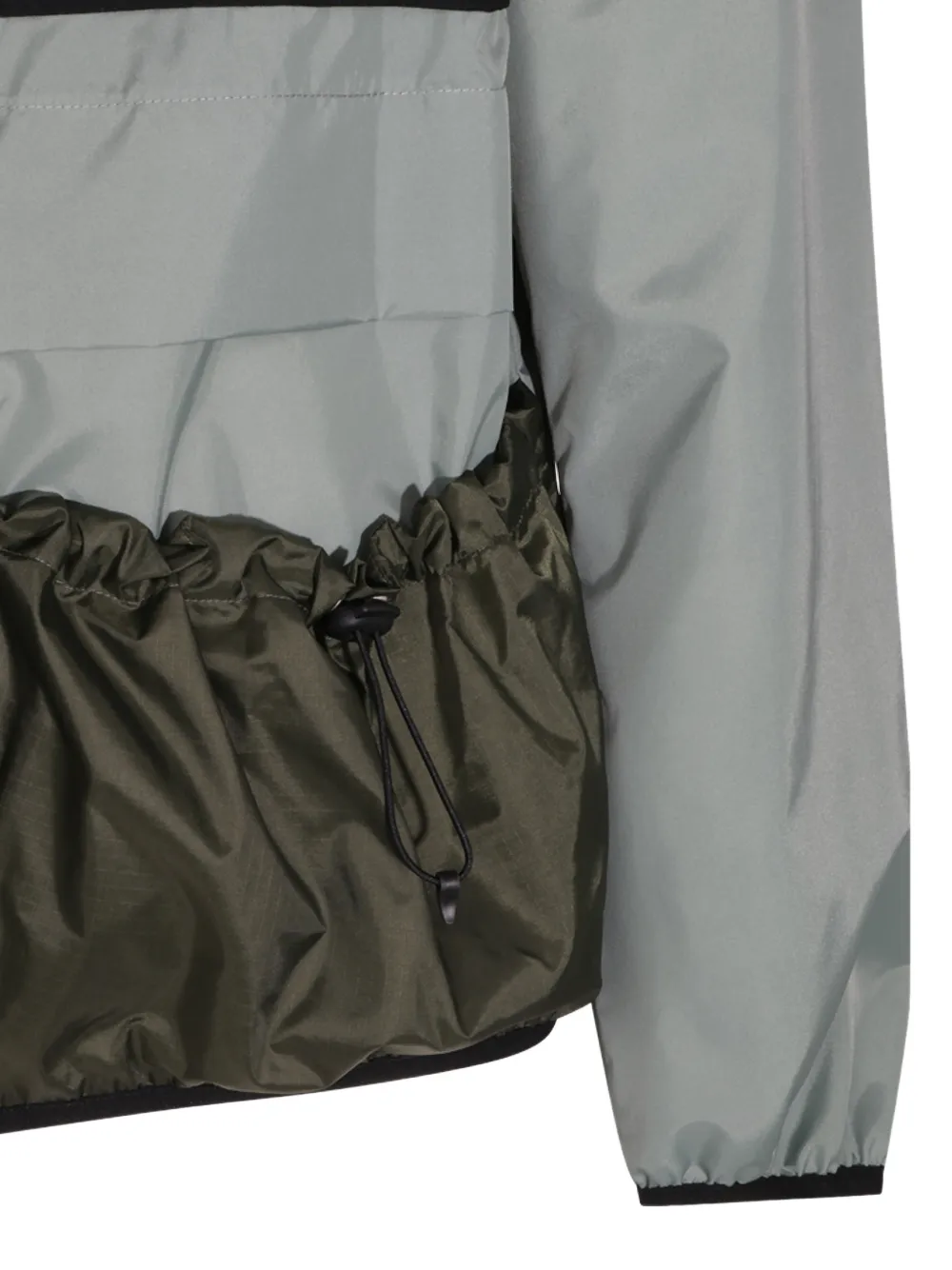Marni hooded panelled jacket Grijs