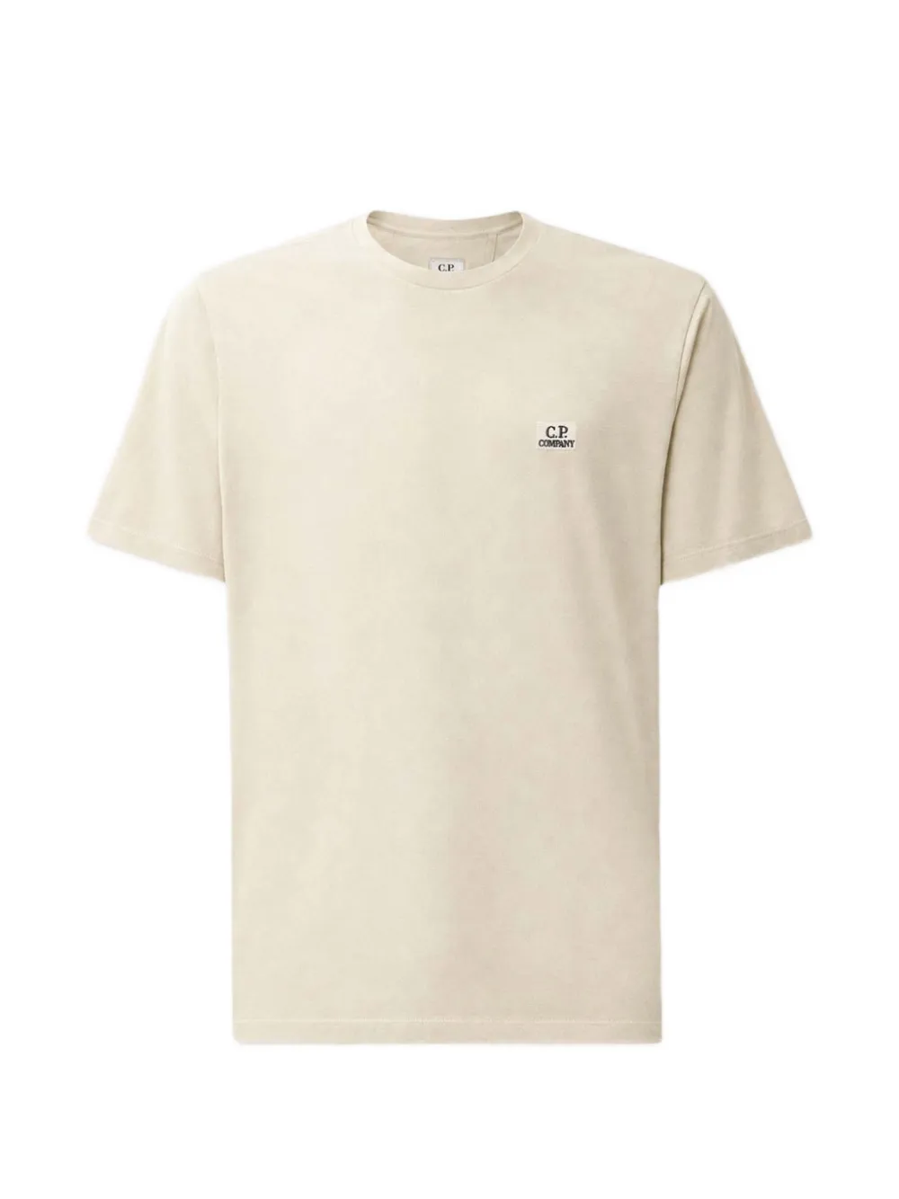C.P. Company 30/1 jersey short-sleeve logo patch T-shirt
