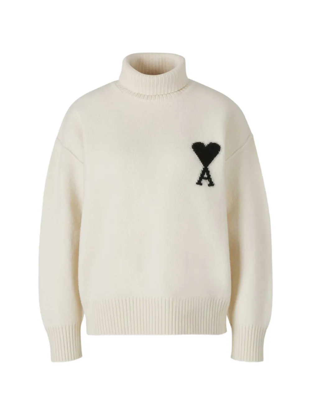 AMI Paris Ami de Coeur roll-neck sweater