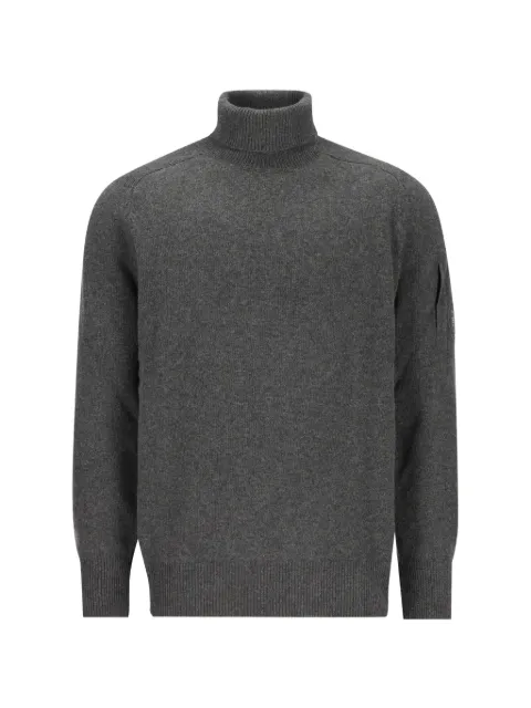 C.P. Company Lens-detail roll-neck sweater