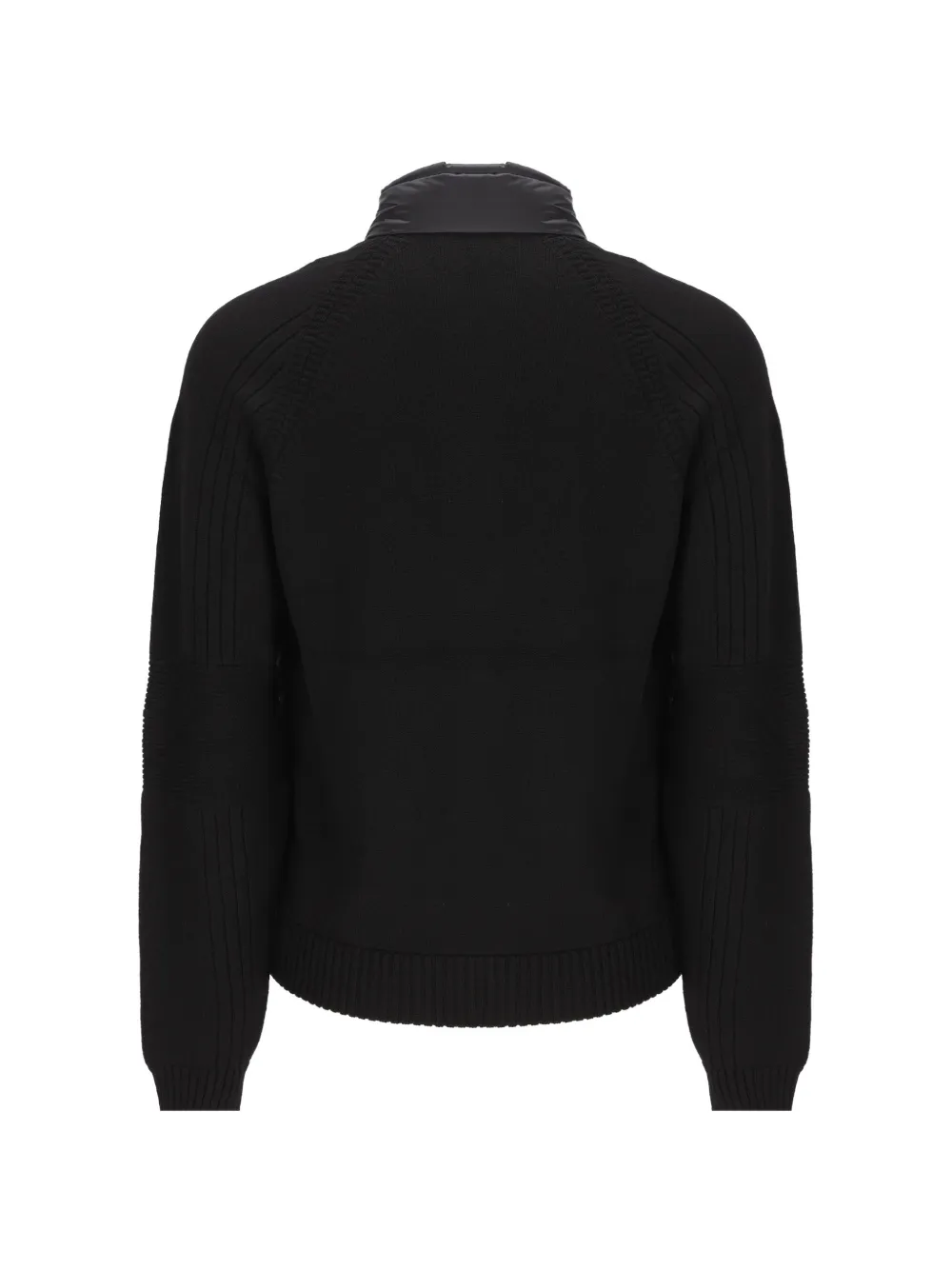 Moncler Grenoble Jack met vlakken Zwart
