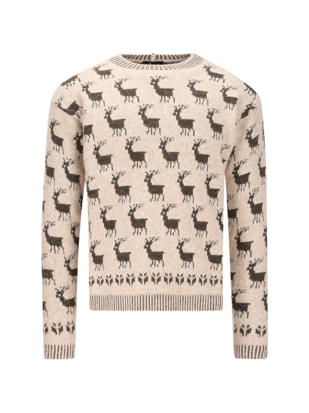 Moncler Grenoble Moose jacquard sweater