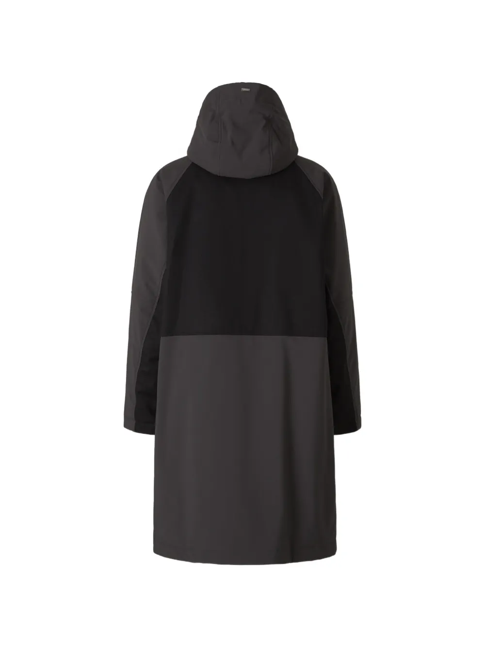 Herno hooded panelled jacket Grijs