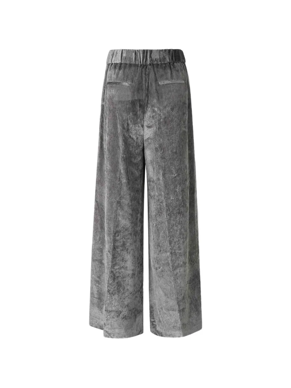 Peserico Fluwelen broek Grijs