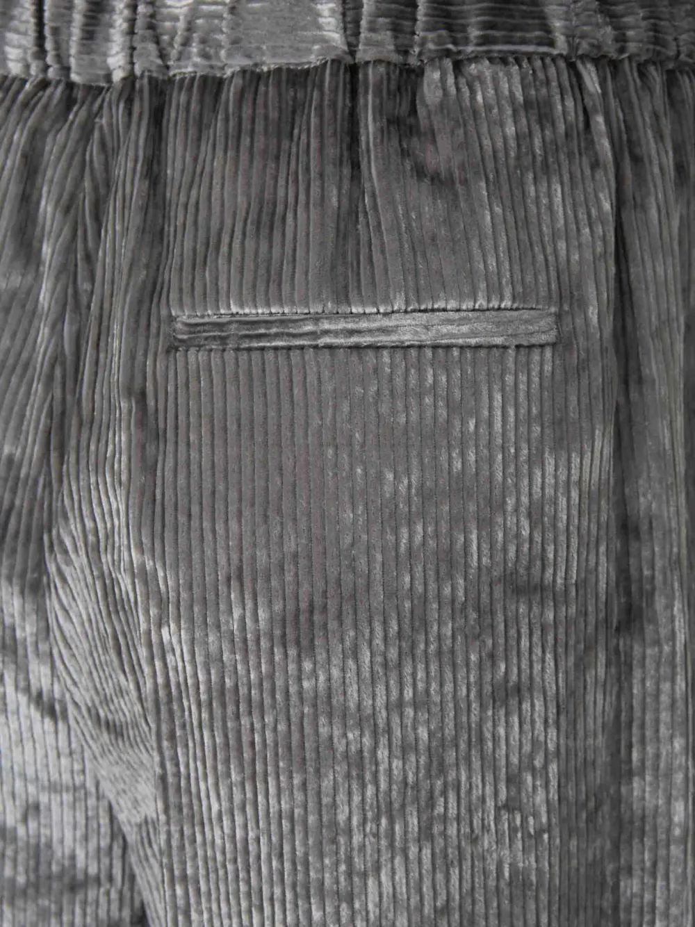 Peserico Fluwelen broek Grijs